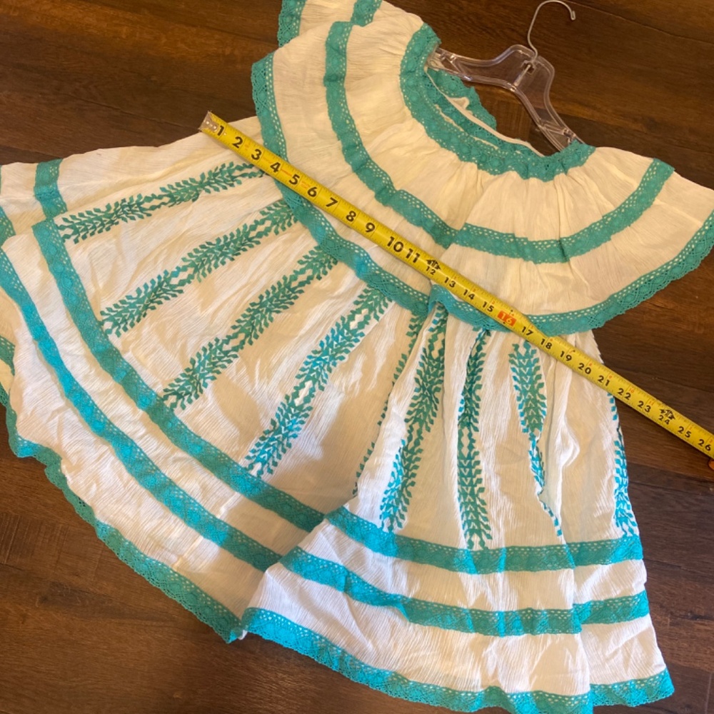 New Anthropologie Eyes Of Simone Embroidered Peas… - image 7